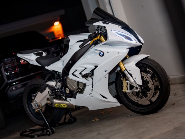 Discount 2017-2018 Glossy White BMW S1000RR Motorcycle Fairings Canada