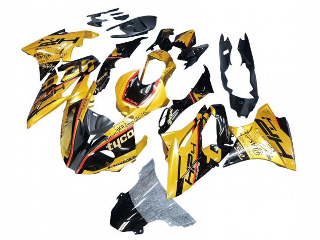 Discount 2017-2018 Gold Black Tyco BMW S1000RR Motorcycle Fairings Canada