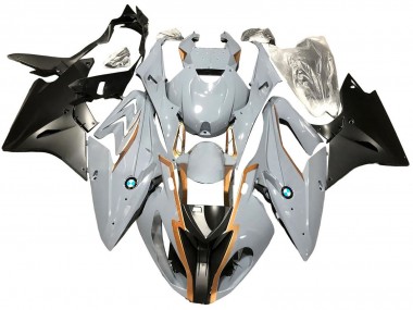 Discount 2017-2018 Nardo Grey Matte Black BMW S1000RR Motorcycle Fairings Canada
