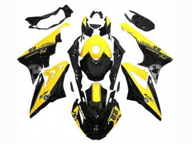 Discount 2017-2018 Yellow Black BMW S1000RR Motorcycle Fairings Canada