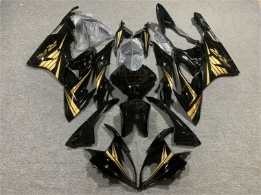 Discount 2015-2016 Glossy Black Gold BMW S1000RR Motorcycle Fairings Canada
