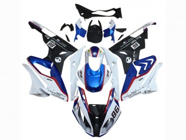 Discount 2015-2016 White Red Blue Matte Black BMW S1000RR Motorcycle Fairing Kits Canada