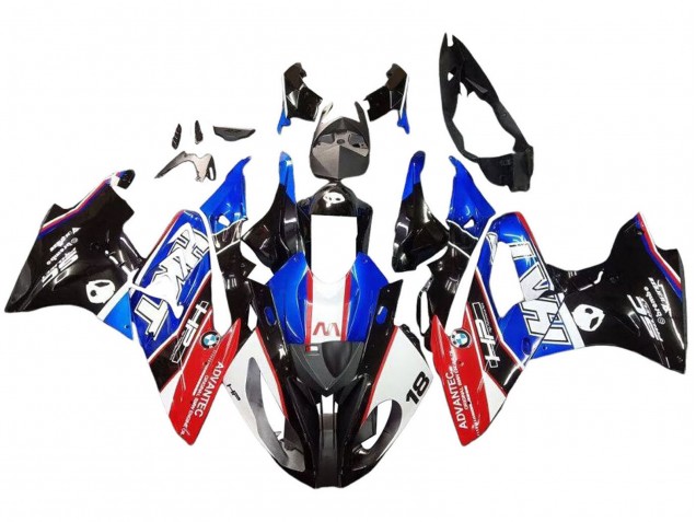 Discount 2015-2016 Blue Red Glossy Black BMW S1000RR Motorcycle Fairing Canada