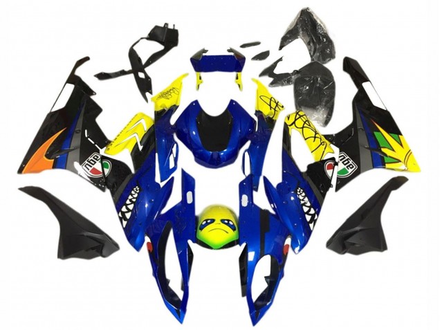 Discount 2015-2016 Yellow Blue Black Shark BMW S1000RR Motorcycle Fairing Canada