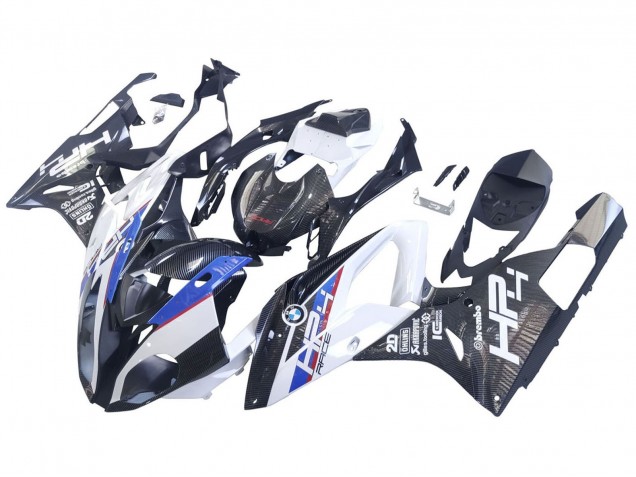 Discount 2015-2016 White Blue Black Carbon Fiber BMW S1000RR Motorcycle Fairings Canada