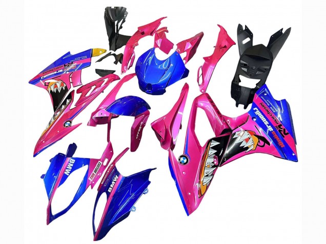 Discount 2015-2016 Pink Blue Shark BMW S1000RR Motorcycle Fairings Canada