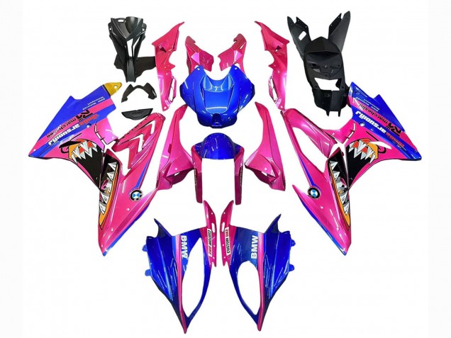 Discount 2015-2016 Pink Blue Shark BMW S1000RR Motorcycle Fairings Canada