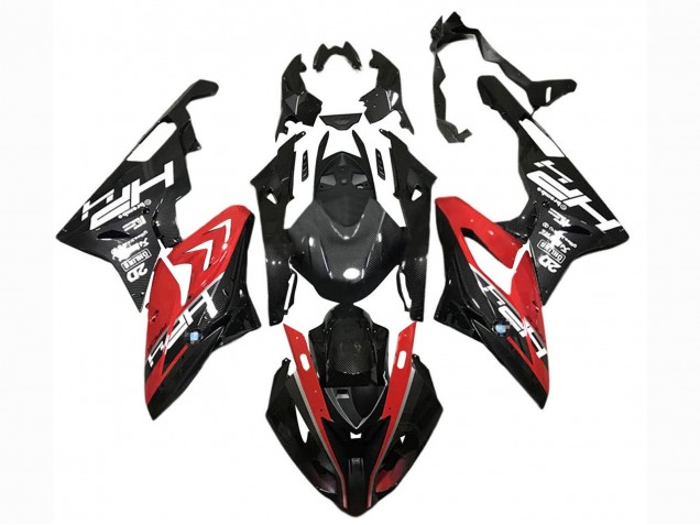 Discount 2015-2016 Red Black Carbon Fiber BMW S1000RR Motorcycle Fairings Canada