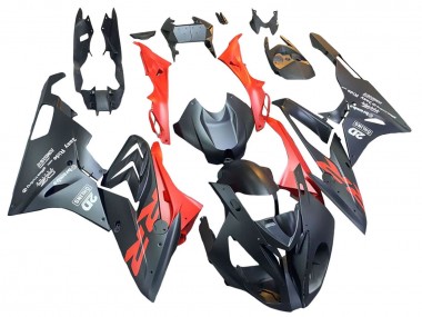Discount 2015-2016 Matte Black Red BMW S1000RR Motorcycle Fairings Canada