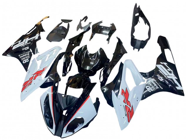 Discount 2015-2016 White Glossy Black BMW S1000RR Motorcycle Fairings Canada