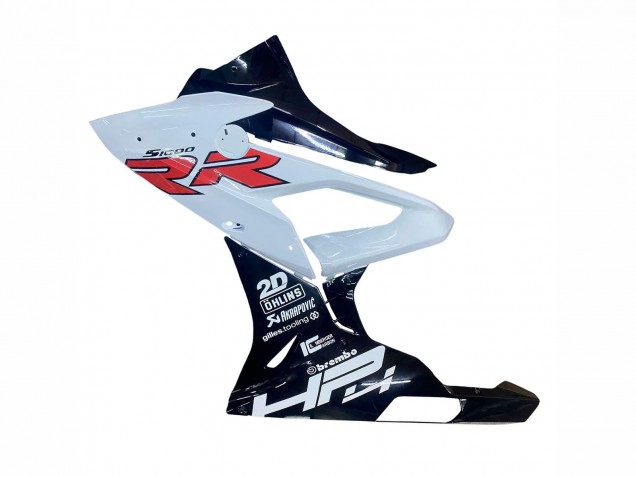 Discount 2015-2016 White Glossy Black BMW S1000RR Motorcycle Fairings Canada