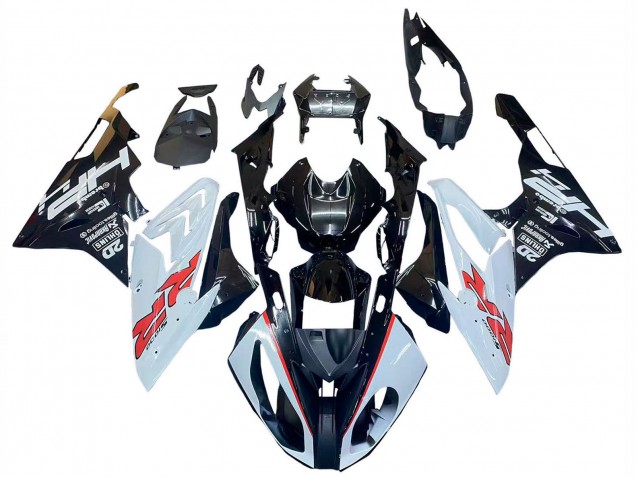 Discount 2015-2016 White Glossy Black BMW S1000RR Motorcycle Fairings Canada