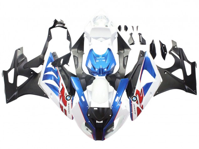 Discount 2009-2014 White Blue Matte Black BMW S1000RR Motorcycle Fairings Canada