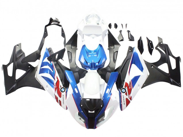 Discount 2009-2014 White Blue Matte Black BMW S1000RR Motorcycle Fairings Canada