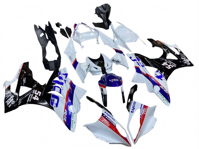 Discount 2009-2014 White Red Blue Black Tyco BMW S1000RR Motorcycle Fairings Canada