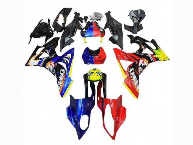 Discount 2009-2014 Red Blue Yellow Shark BMW S1000RR Motorcycle Fairings Canada