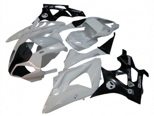 Discount 2009-2014 White Glossy Black BMW S1000RR Motorcycle Fairings Canada