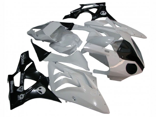 Discount 2009-2014 White Glossy Black BMW S1000RR Motorcycle Fairings Canada
