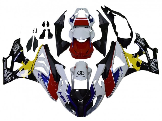 Discount 2009-2014 White Red Yellow Black Castrol BMW S1000RR Motorcycle Fairings Canada