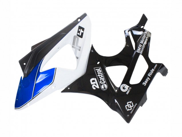 Discount 2009-2014 White Blue Glossy Black Castrol BMW S1000RR Motorcycle Fairings Canada