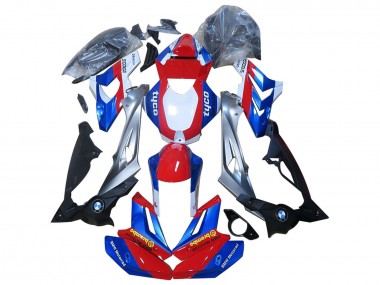 Discount 2014-2016 Red Blue BMW S1000R Motorcycle Fairings Canada