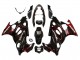 Discount 2004-2006 Glossy Black Red Flame Suzuki GSX600F/GSX750F Motorcycle Fairings Canada