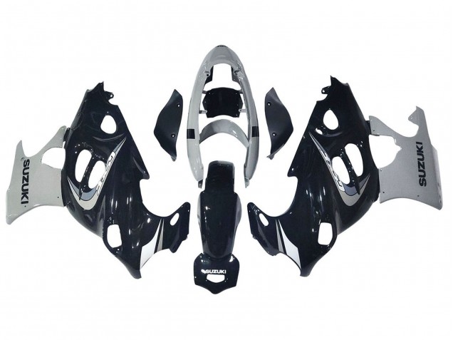 Discount 2004-2006 Glossy Black Grey Suzuki GSX600F/GSX750F Motorcycle Fairing Canada