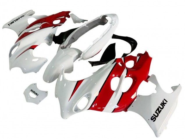 Discount 2004-2006 White Red Suzuki GSX600F/GSX750F Motorcycle Fairings Canada