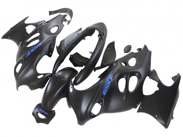 Discount 2004-2006 Matte Black with Blue Logo Suzuki GSX600F/GSX750F Motorcycle Fairings Canada