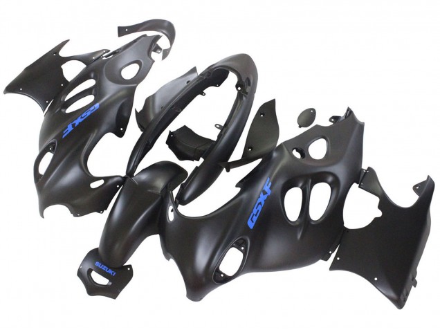 Discount 2004-2006 Matte Black with Blue Logo Suzuki GSX600F/GSX750F Motorcycle Fairings Canada