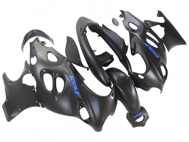 Discount 2004-2006 Matte Black with Blue Logo Suzuki GSX600F/GSX750F Motorcycle Fairings Canada