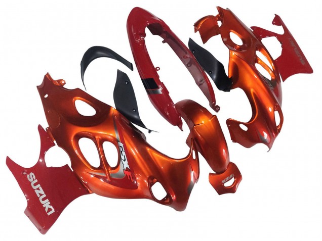 Discount 2004-2006 Burnt Oange White Logo Suzuki GSX600F/GSX750F Motorcycle Fairings Canada