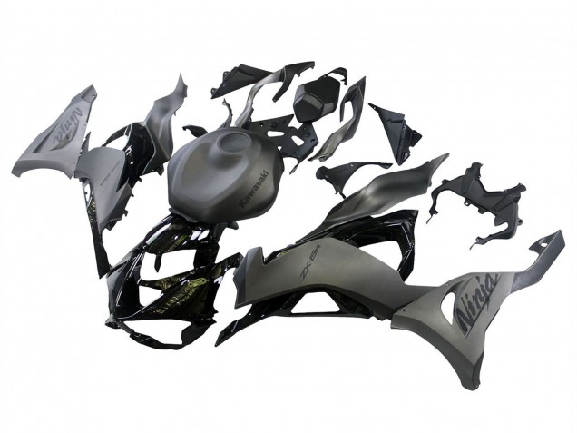 Discount 2023-2025 Grey Ninja Kawasaki ZX6R Motorcycle Fairings Canada