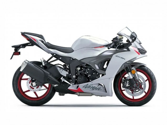 Discount 2023-2025 Pearl White Black Red Kawasaki ZX6R Motorcycle Fairings Canada