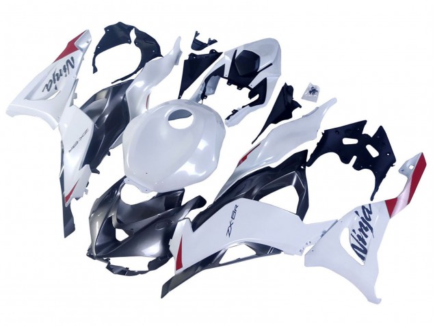 Discount 2023-2025 Pearl White Black Red Kawasaki ZX6R Motorcycle Fairings Canada