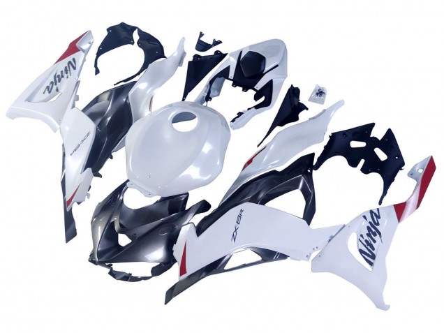 Discount 2023-2025 Pearl White Black Red Kawasaki ZX6R Motorcycle Fairings Canada