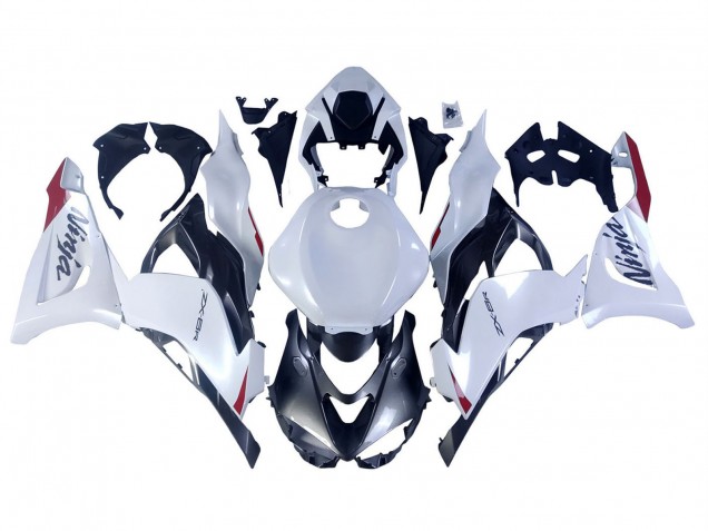 Discount 2023-2025 Pearl White Black Red Kawasaki ZX6R Motorcycle Fairings Canada