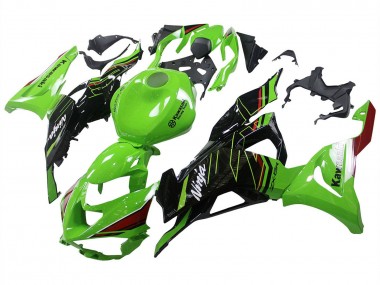 Discount 2023-2025 Green Black Kawasaki ZX6R Motorcycle Fairings Canada