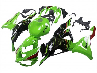 Discount 2023-2025 Green Black Kawasaki ZX6R Motorcycle Fairings Canada