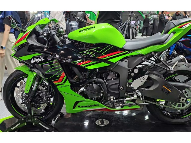 Discount 2023-2025 Green Black Kawasaki ZX6R Motorcycle Fairings Canada