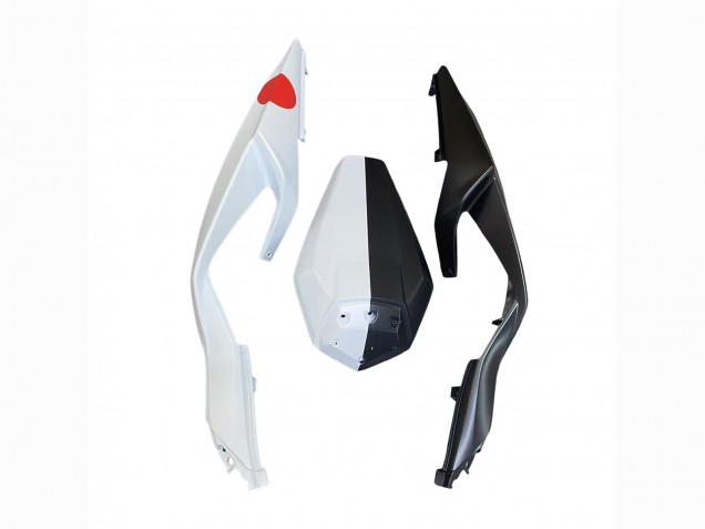 Discount 2023-2025 Black White with Flower Kawasaki ZX6R Motorcycle Fairings Canada