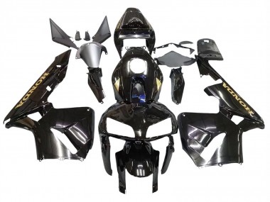 Discount 2005-2006 Black with Gold Logo Honda CBR600RR Motorcycle Fairings Canada