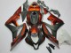 Discount 2007-2008 Orange Matte Black Honda CBR600RR Motorcycle Fairing Kits Canada