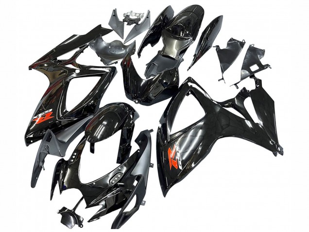 Discount 2006-2007 Glossy Black Silver Red Suzuki GSXR 600 / GSXR 750 Motorcycle Fairings Canada