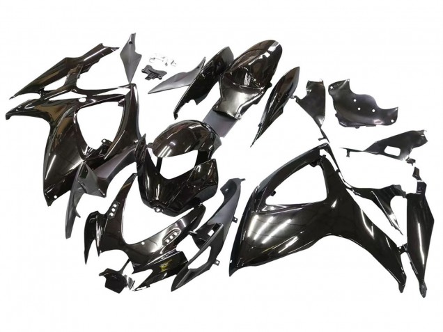 Discount 2006-2007 Glossy Black Suzuki GSXR 600 / GSXR 750 Motorcycle Fairings Canada