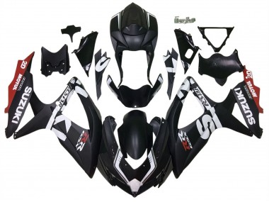 Discount 2008-2010 Matte Black Red White Suzuki GSXR 600 / GSXR 750 Motorcycle Fairings Canada