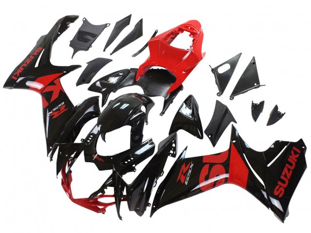 Discount 2011-2024 Red Glossy Black Suzuki GSXR 600 / GSXR 750 Motorcycle Fairing Kits Canada