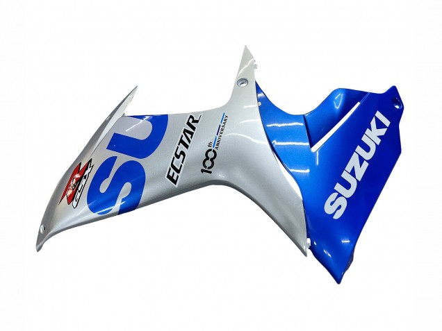 Discount 2011-2024 Blue Silver Ecstar Suzuki GSXR 600 / GSXR 750 Motorcycle Fairings Canada