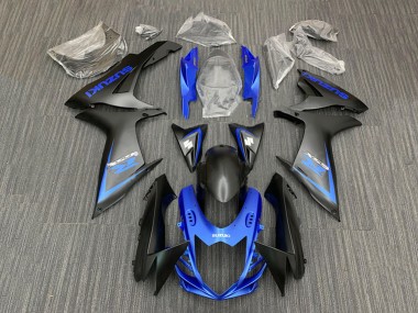 Discount 2011-2024 Blue Matte Black Suzuki GSXR 600 / GSXR 750 Motorcycle Fairing Kits Canada