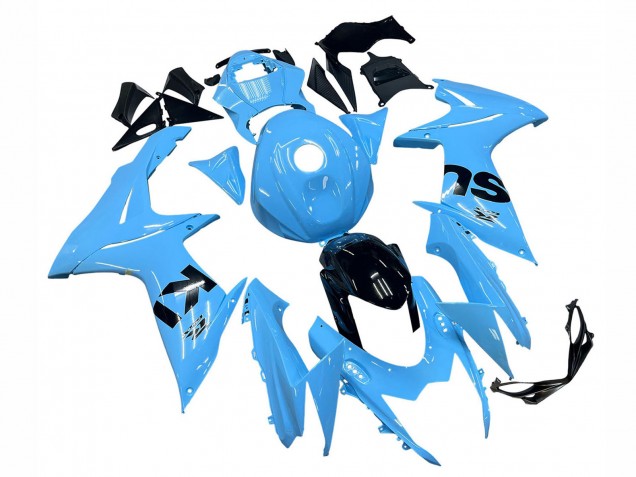 Discount 2011-2024 Light Blue Black Suzuki GSXR 600 / GSXR 750 Motorcycle Fairings Canada